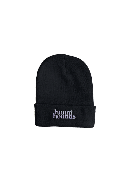 HAUNT HOUNDS BEANIE BLACK