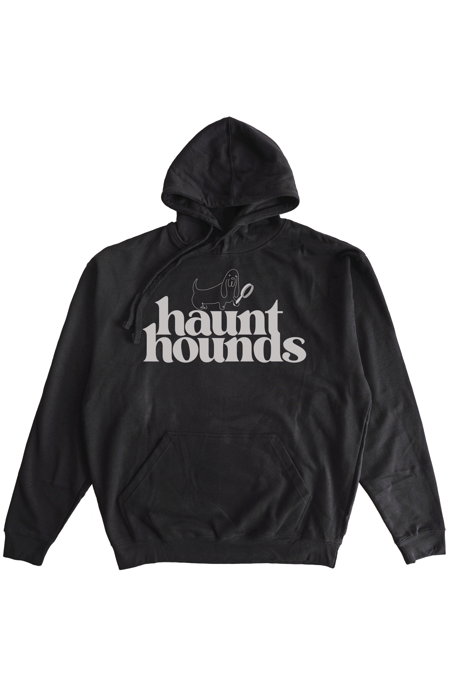 HAUNT HOUNDS HOODIE BLACK